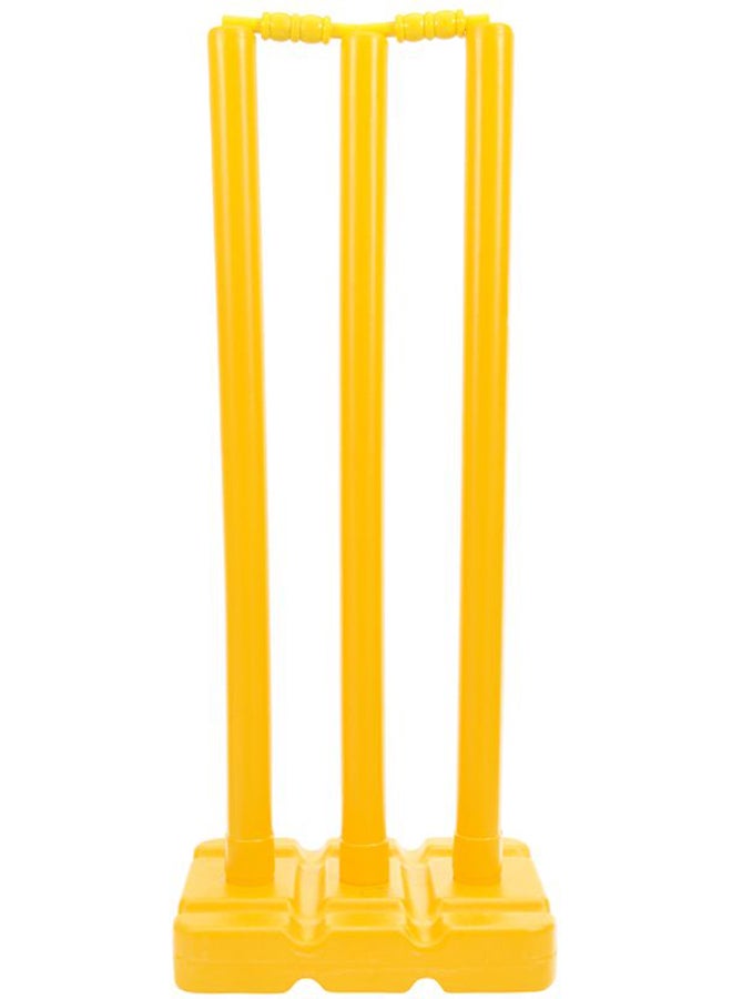 Generic - Cricket Plastic Stumps With Base And Bails 28inch - Image 1