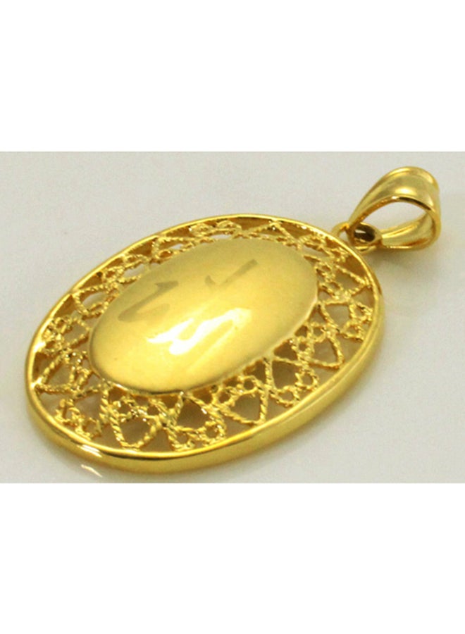 Allah Symbol Pendant Necklace Jewelry Set - Image 4