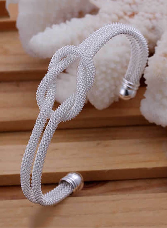 Knotted Web Bangle  - Image 2