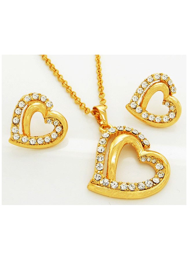 طقم حلي يونيك صن ستار مزين بنقوش - Image 1