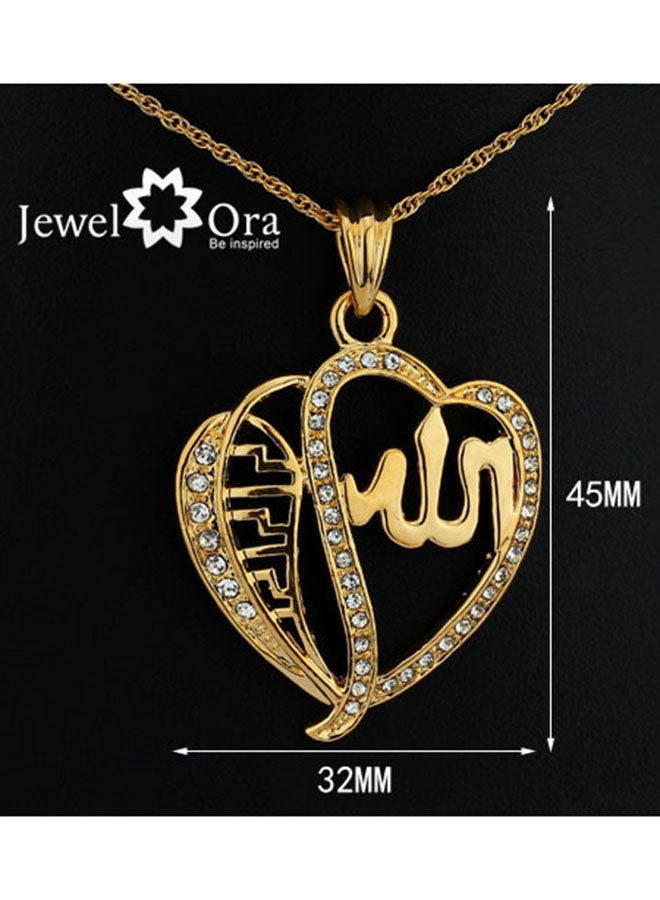 Allah Symbol Pendant With Chain - Image 4