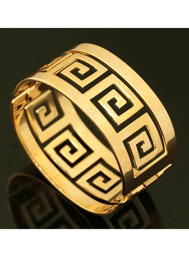 G Letter Heavy Cuff Bracelet  - Image 3