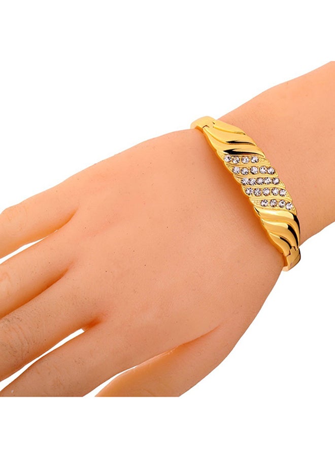 Generic - Spiral Shape Inlay Bracelet - Image 1