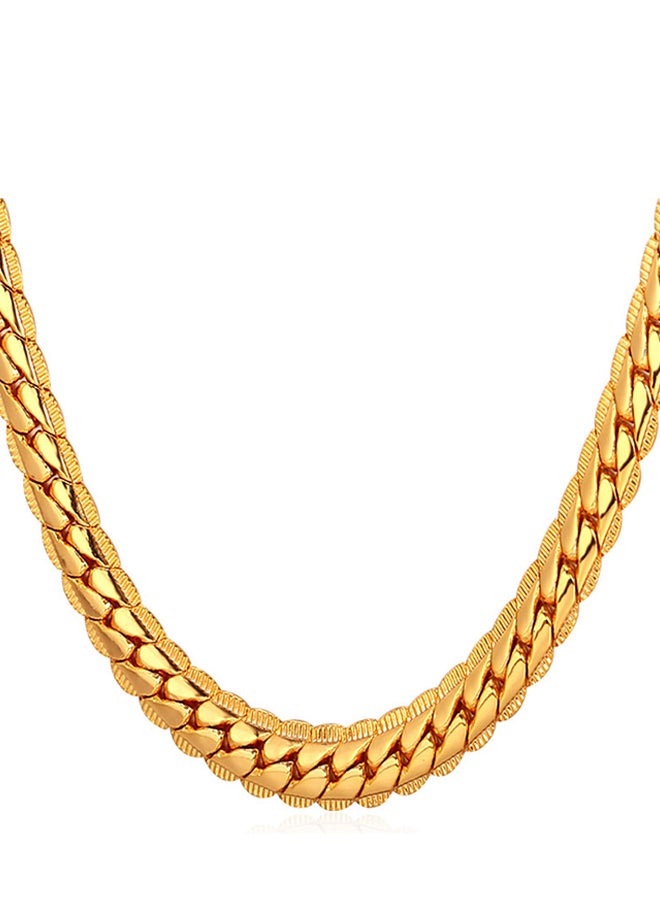 Generic Statement Chunky Link Chain Necklace  - Image 1