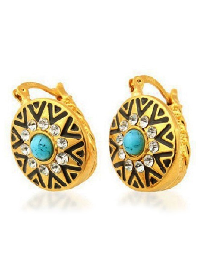 Austrian Blue Turquoise Jewelry Set - Image 5