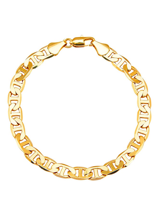 Shining Jewel - Fine Yellow Gold Bracelet 8-Inch SJ-302003 - Image 1