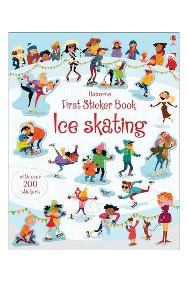 First Sticker Book Ice Skating - Paperback English by Jessica Greenwell - 42379 