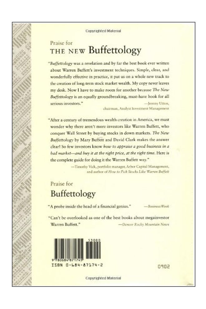 The New Buffettology printed_book_hardback english - 24/09/2002  - Image 2