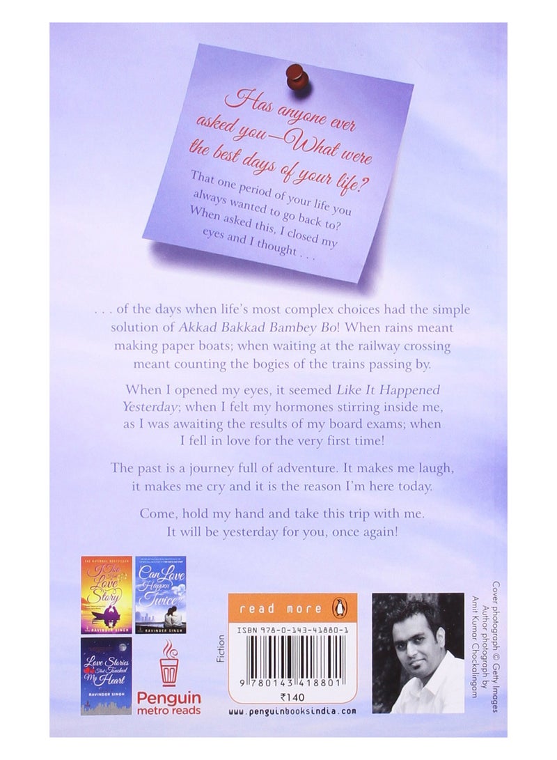 Like it Happened Yesterday printed_book_paperback english - 42781 - Image 2