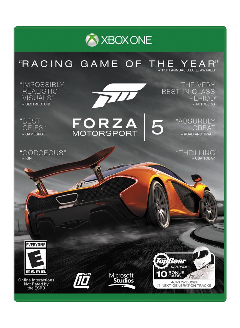 Top Gear - Forza Motorsport 5 - Racing Game of The Year Edition (Intl Version) - Racing - Xbox One - Image 1