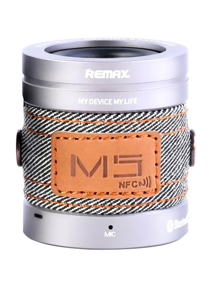 REMAX RM-M5 Bluetooth Speaker Silver