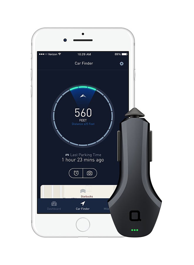 nonda ZUS Smart Charger With Car Finder App Black - Image 1