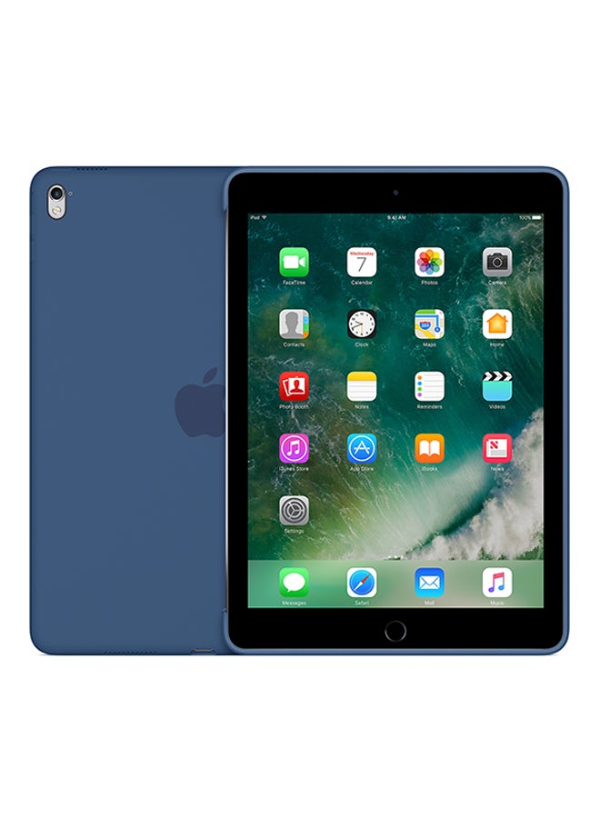 Apple - Silicone Case For 9.7-inch iPad Pro Ocean Blue - Image 1