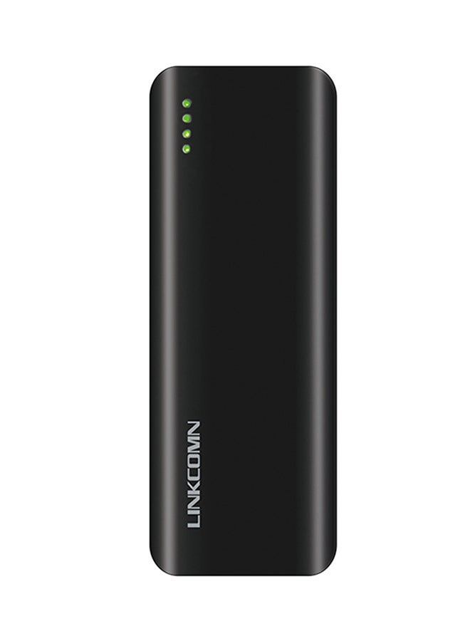 LINKCOMN 5400.0 mAh Power Bank Black 