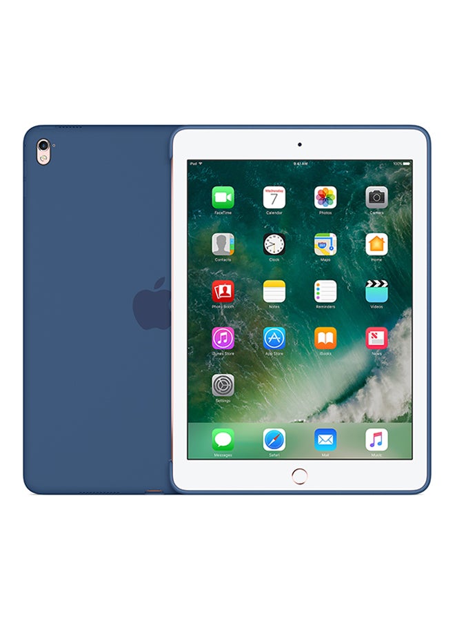 Apple - Silicone Case For 9.7-inch iPad Pro Ocean Blue - Image 1