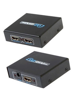 Generic 2 Port Mini HDMI Splitter Switch Adapter Black 
