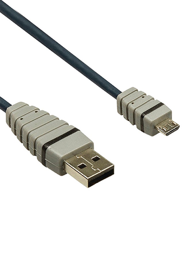 Bandridge - USB To Micro-B Cable Blue - Image 1