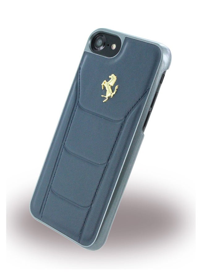 فيراري حافظة جلدية مقواة من مجموعة 488 لهاتف آيفون 8 / وآيفون 7 أزرق - Image 1
