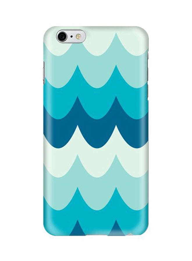 Stylizedd Premium Slim Snap Case Cover Gloss Finish for Apple iPhone 6 Plus/6s Plus Wavy Waves - Image 1