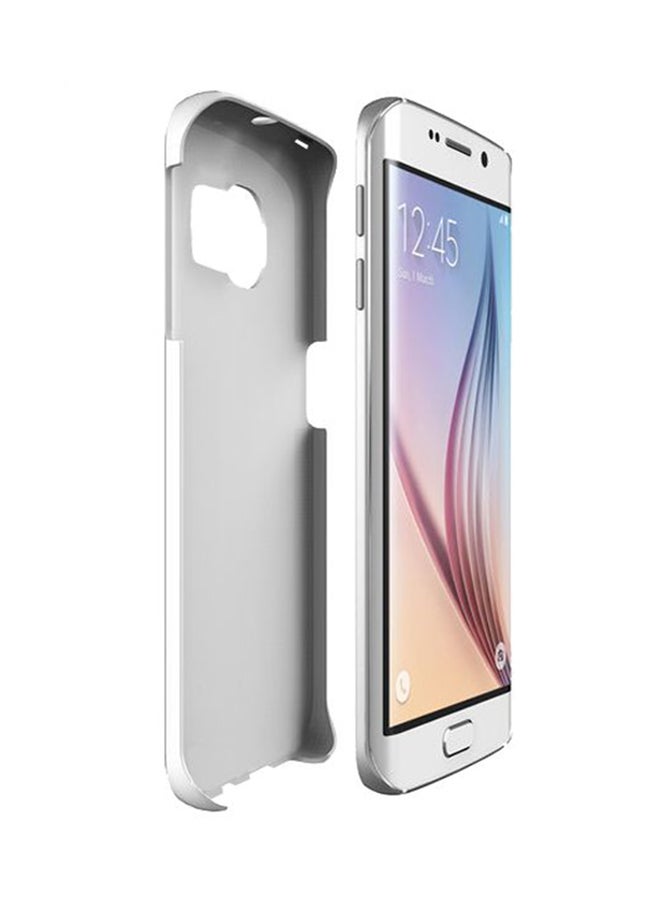 Stylizedd Premium Slim Snap Case Cover Matte Finish for Samsung Galaxy S6 Edge Flag of US - Image 2