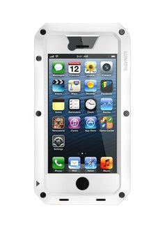 LUNATIK Combination Taktik Polymer Case For iPhone 5/5s/SE White/Black/Orange  - Image 2