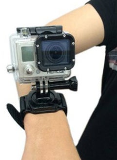Ozone 360 Degree Swivel Mount Wrist Strap Black  - Image 4