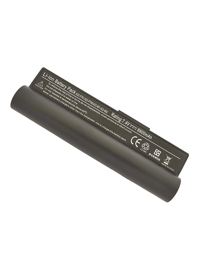 MM Replacement Laptop Battery For ASUS 701 /A22-P700/15G102301120 Black 