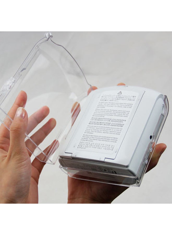 CAIUL SP-1 Transparent Hard Plastic Case For Fujifilm Instax Smartphone Printer Silver  - Image 3