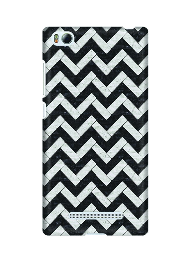 Stylizedd Slim Snap Case Cover Matte Finish for Xiaomi Redmi 4 Chevron Tiles - Image 1