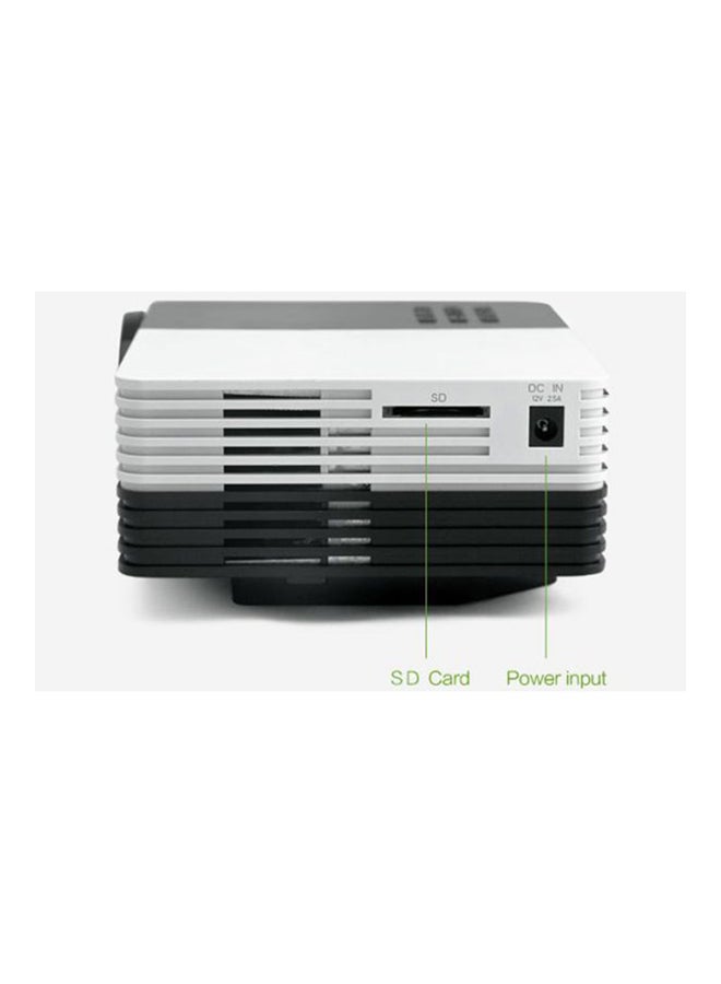 LED50 Compact Mini LED 50 100" Projector With HDMI Support 3D Movies Black - Image 3