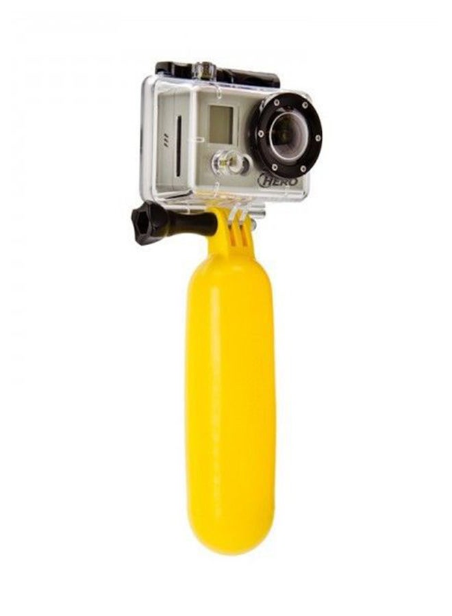 Generic Anti Sink Floating Monopod Grip With Strap & Screw For GoPro HERO HD 1, 2, 3, 3 Plus Yellow  - Image 2