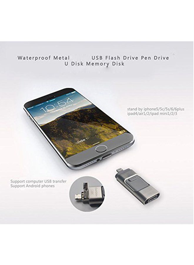 Flash Drive USB OTG Storage Drive With Bag For iPhone 6/6s Plus 32 GB  - Image 3