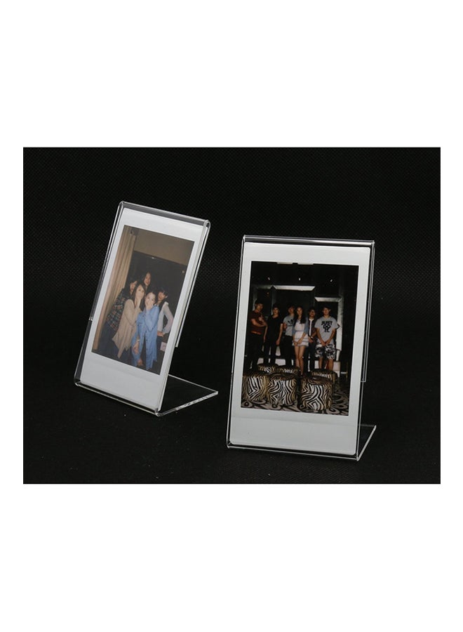 CAIUL Transparent L Model Photo Frame For Fuji Instax Mini 8 70 7s 90 25 50s Film CLEAR  - Image 2