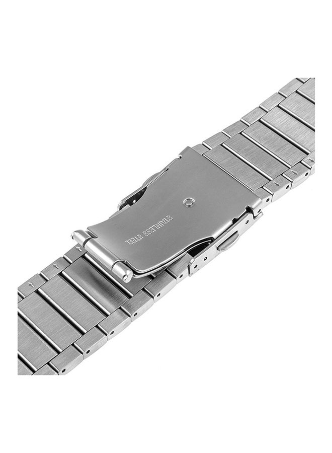 Stainless Steel Replacement Band For Samsung Gear S3 Frontier/Classic silver - Image 5