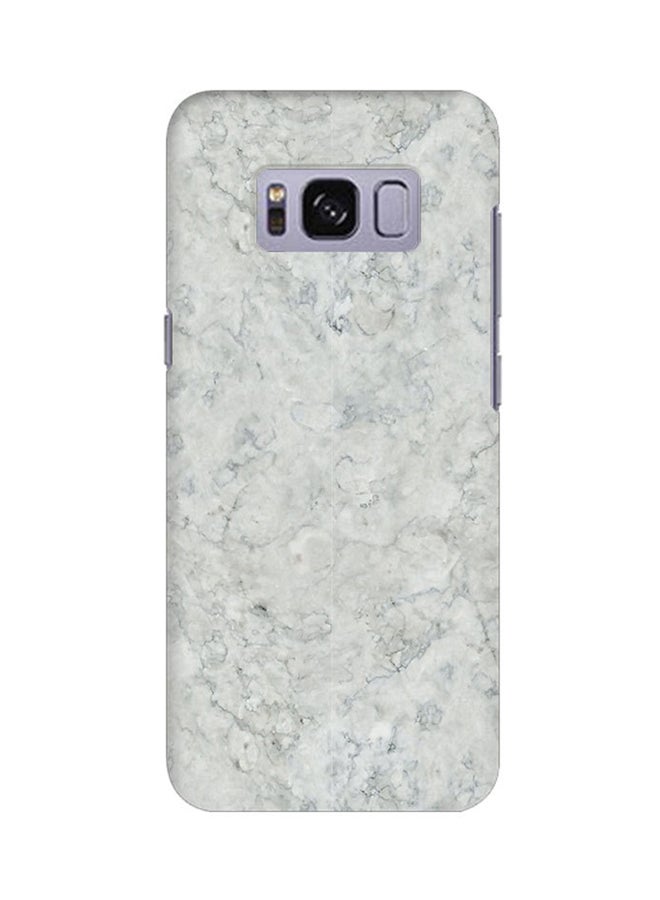 ستايلايزد غطاء محكم فاخر رفيع ذو مظهر غير لامع لهاتف سامسونج جالاكسي S8 أسود رخامي - Image 1