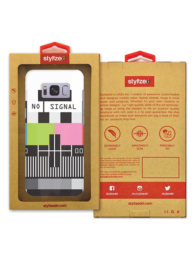 ستايلايزد غطاء محكم فاخر رفيع ذو مظهر غير لامع لهاتف سامسونج جالاكسي S8 بلاس لا توجد إشارة TV - Image 3