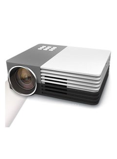 ليد 50 بروجيكتور صغير مدمج مصابيح LED 50 100" ودعم HDMI للأفلام ثلاثية الأبعاد أسود  - Image 1