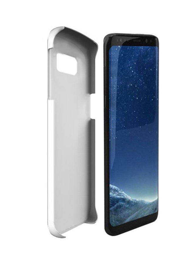 Stylizedd Slim Snap Case Cover Matte Finish for Samsung Galaxy S8 Flag Of Lebanon - Image 2