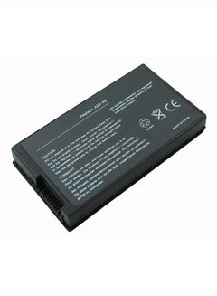 بطارية بديلة لكمبيوتر محمول من نوع ASUS A32-F80/A32-F80A/L06C00C/B991205 أسود