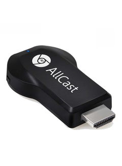 Allcast M2 Pro Wi-Fi EZcast DLNA Miracast AirPlay Mirroring Display Dongle Black