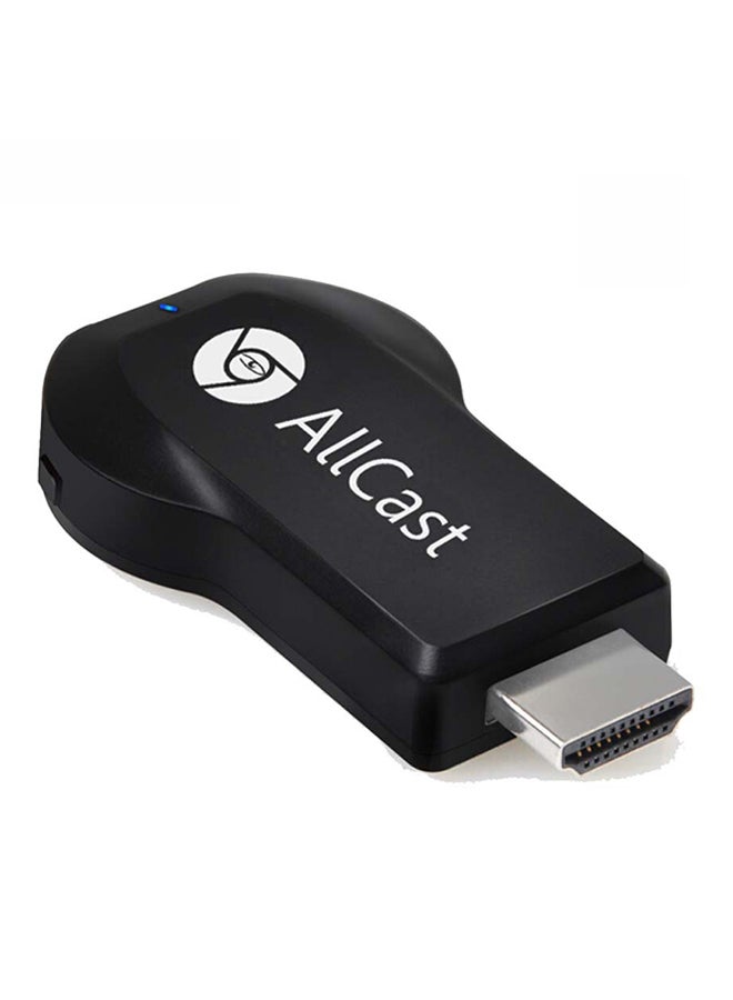 Generic - Allcast M2 Pro Wi-Fi EZcast DLNA Miracast AirPlay Mirroring Display Dongle Black - Image 1