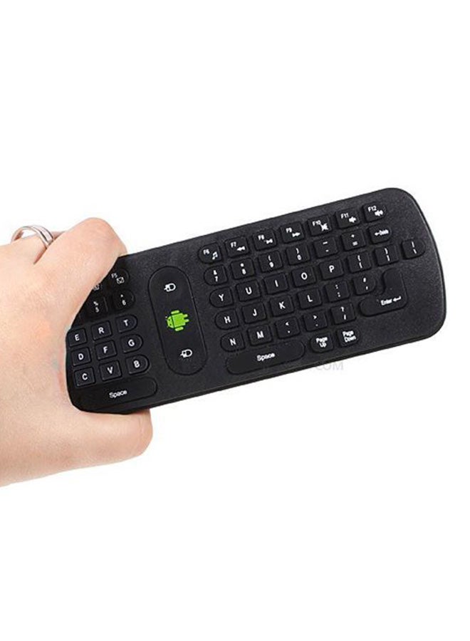 Measy - RC11 2.4G Wireless Air Fly Mouse And Keyboard For Google Android TV Player - Computers - PC Black - Image 1