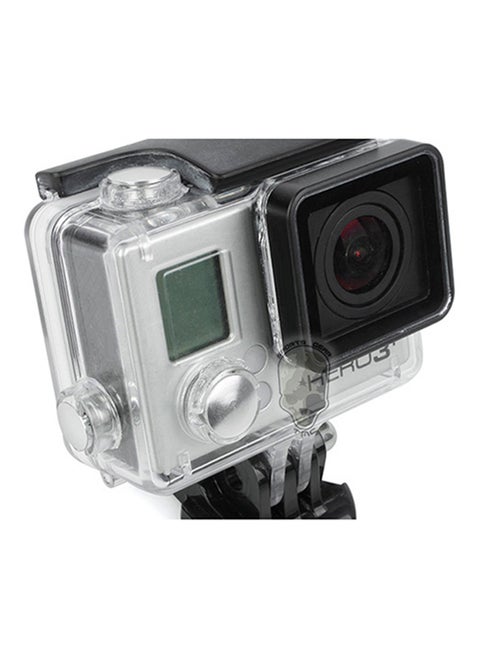 Aluminum Anodized Color Button Set For GoPro 3 Plus Housing Silver