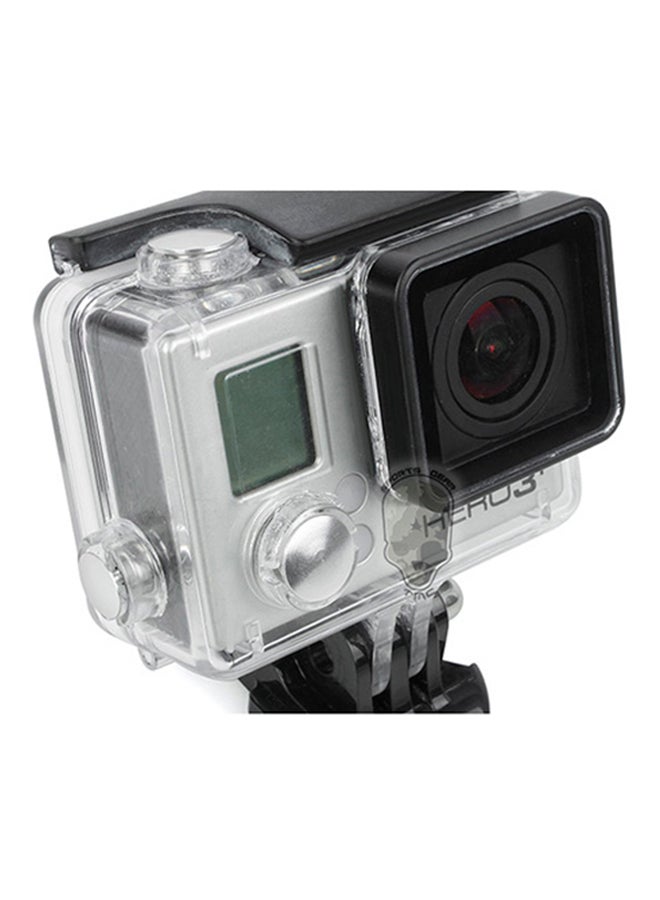 TMC - Aluminum Anodized Color Button Set For GoPro 3 Plus Housing Silver - Image 1