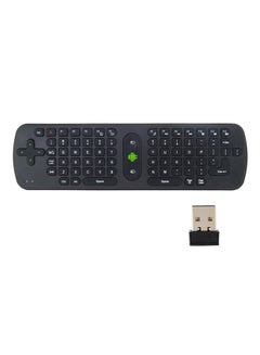 RC11 2.4G Wireless Air Fly Mouse And Keyboard For Google Android TV Player - Computers - PC Black