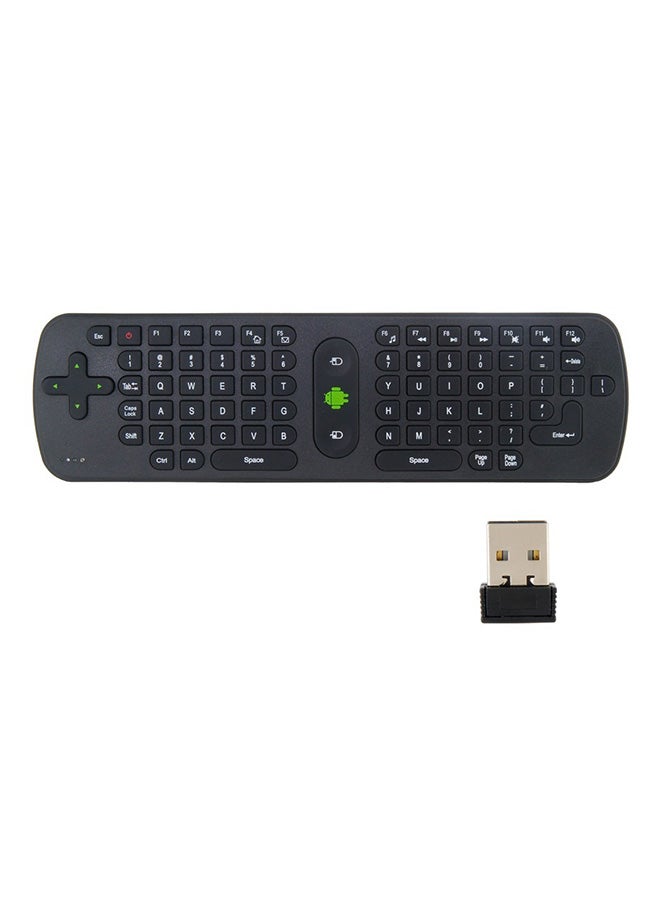 Measy - RC11 2.4G Wireless Air Fly Mouse And Keyboard For Google Android TV Player - Computers - PC Black - Image 1