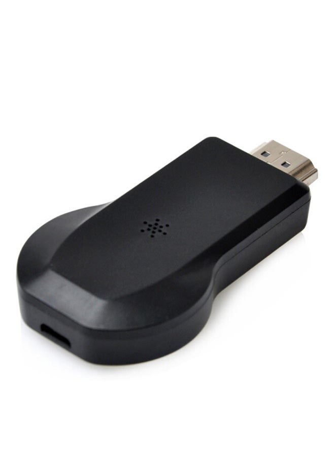 Generic - Allcast M2 Pro Wi-Fi EZcast DLNA Miracast AirPlay Mirroring Display Dongle Black - Image 1