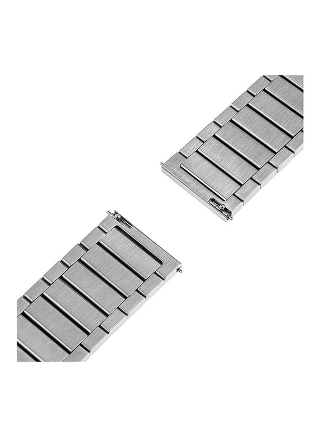 Stainless Steel Replacement Band For Samsung Gear S3 Frontier/Classic silver - Image 4