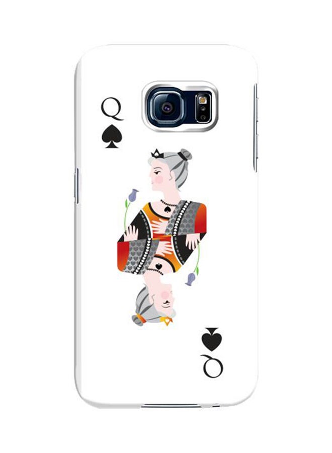 ستايلايزد غطاء محكم فاخر رفيع ذو مظهر غير لامع لهاتف سامسونج جالاكسي S6 إيدج بلس ملكة المجداف - Image 1