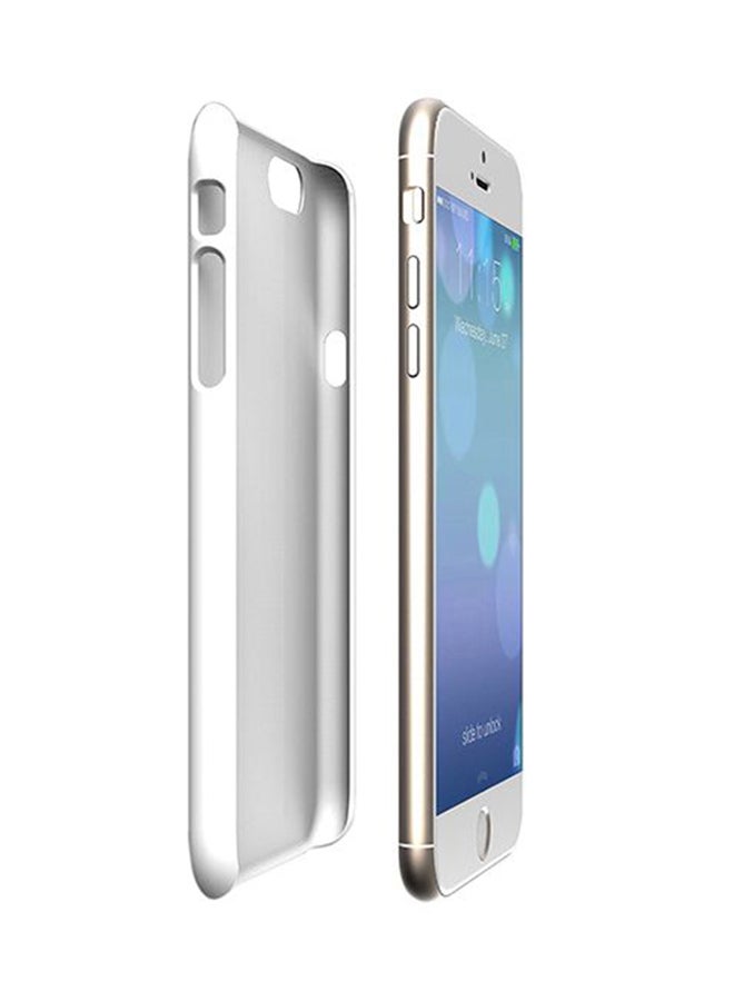 Premium Slim Snap Case Cover Matte Finish for Apple iPhone 6 Plus/6s Plus When words faiLWhite tape